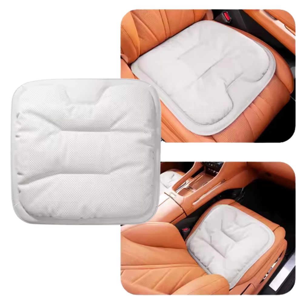 Personalized car seat cushion